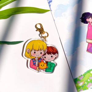 Howl and Sophie Keychain