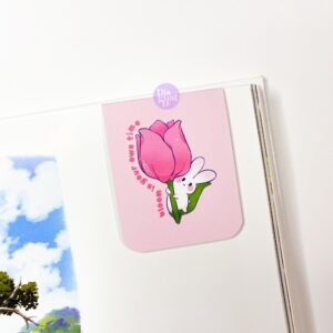 Bloom magnetic bookmark